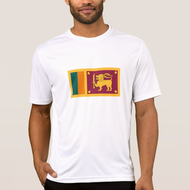 Sri Lanka Flag T-Shirt (Front)
