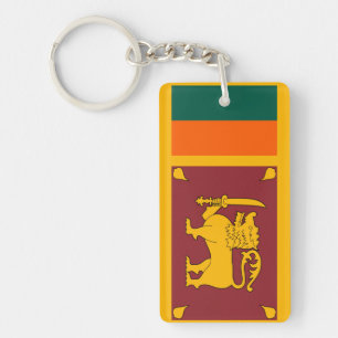 Sri Lanka Keychain
