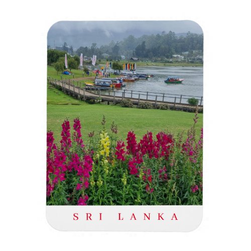 Sri Lanka Lake Gregory view fridge magnet