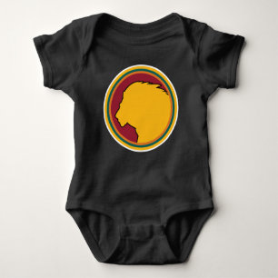 Sri Lanka Lion Sri Lankan National Animal Flag Baby Bodysuit