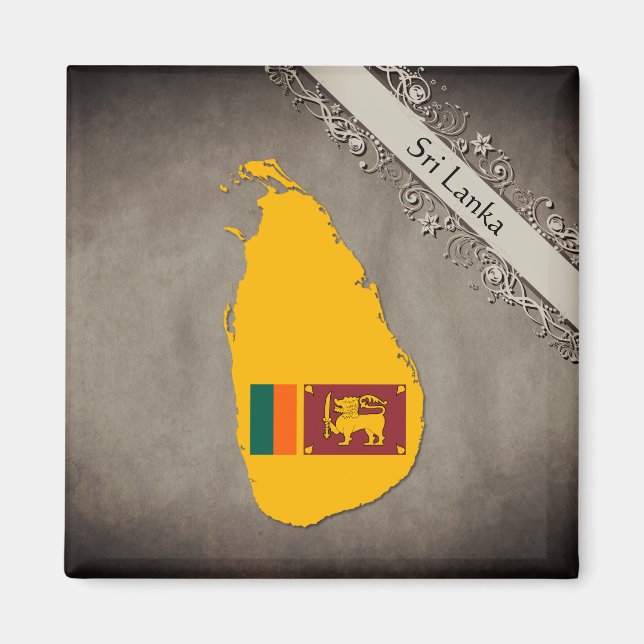 Sri Lanka Magnet (Front)