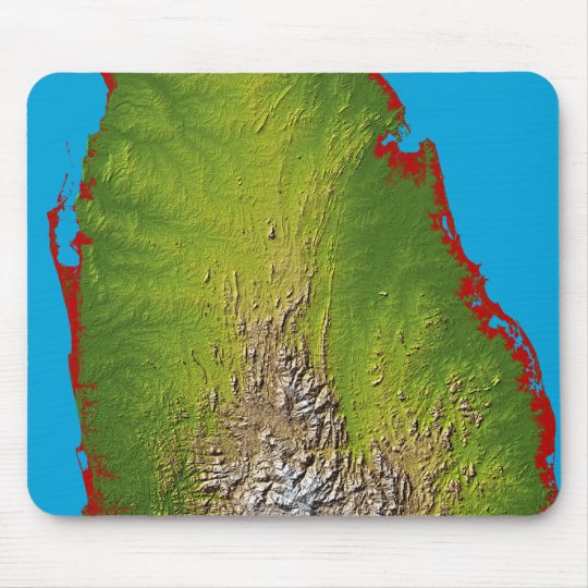 Sri Lanka Mouse Pad