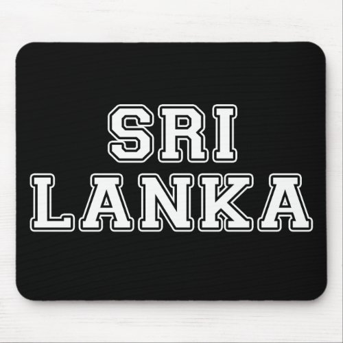 Sri Lanka Mouse Pad