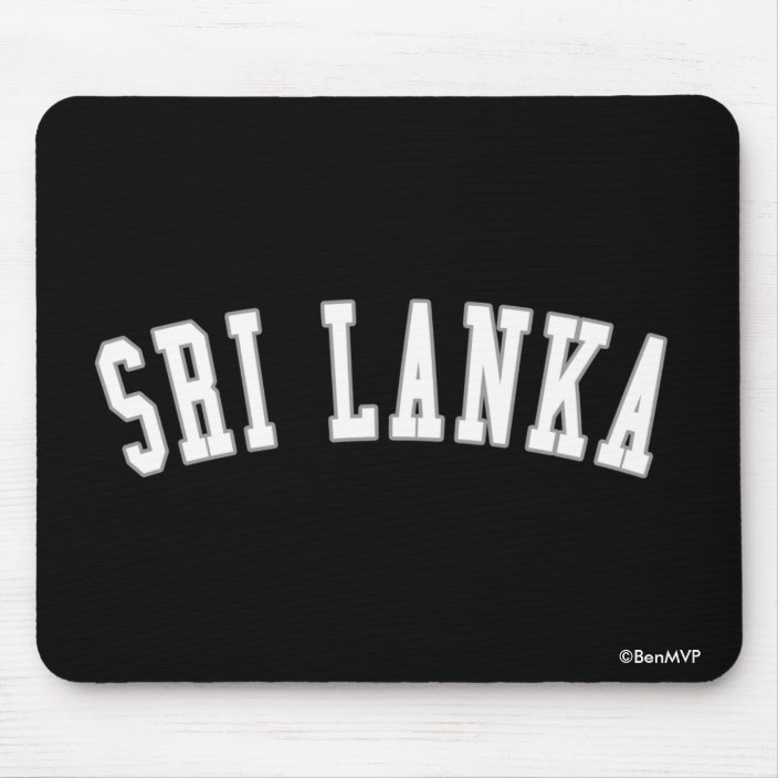 Sri Lanka Mouse Pad