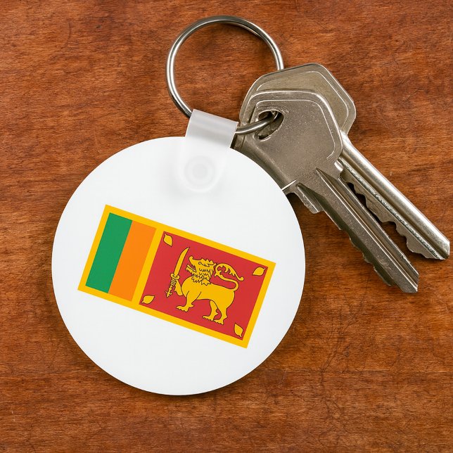 Sri Lanka National Flag Lion Symbol Keychain (Creator Uploaded)