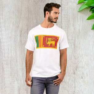 Sri Lanka National Flag Lion Symbol T-Shirt