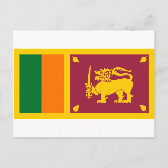 sri lanka postcard (Front)