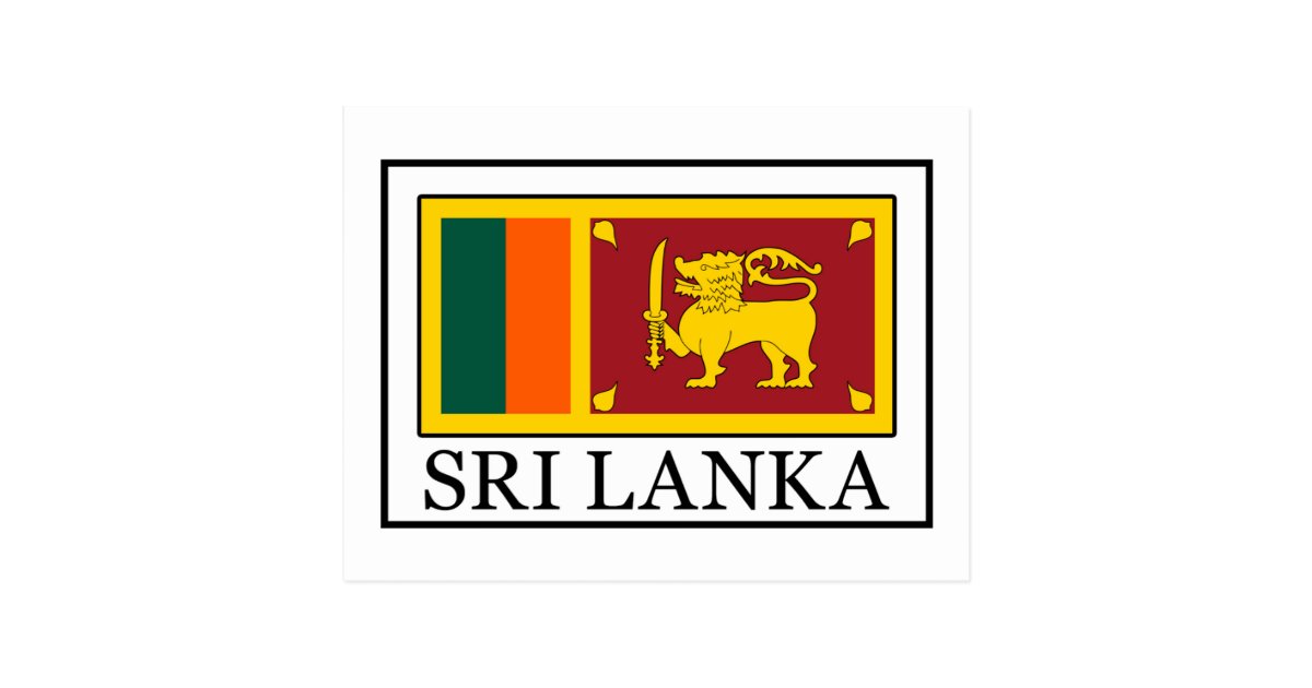 Sri Lanka Postcard | Zazzle