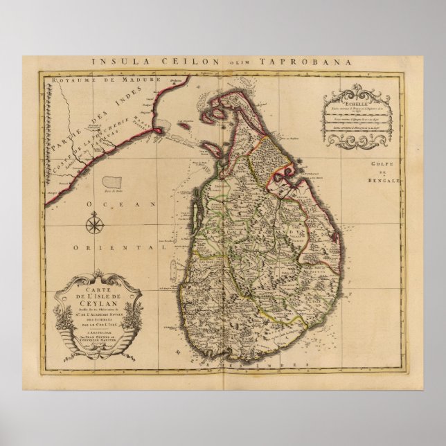 Sri Lanka Poster (Front)