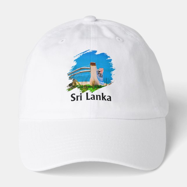 Sri lanka Premium Quality Men's Hat (Front)