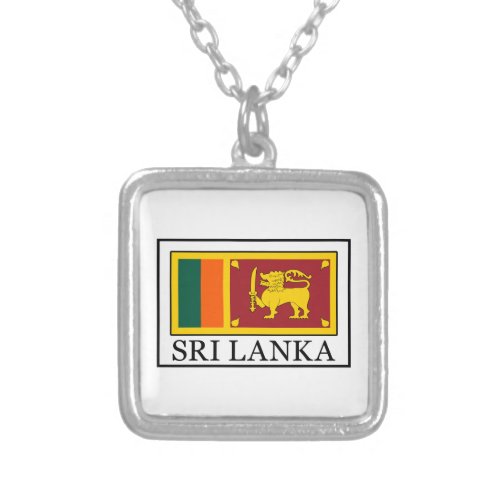 Sri Lanka Silver Plated Necklace