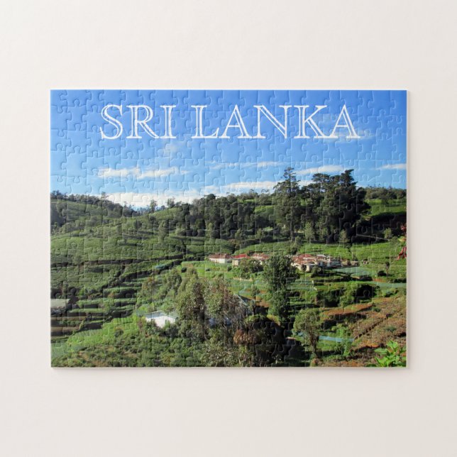 sri lanka tea plantations jigsaw puzzle (Horizontal)