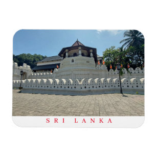 Sri Lanka Temple of the Tooth view fridge magnet