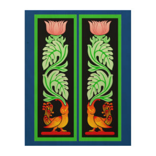 Sri Lanka traditional mythical art design