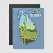 Sri Lanka travel map (Front/Back)