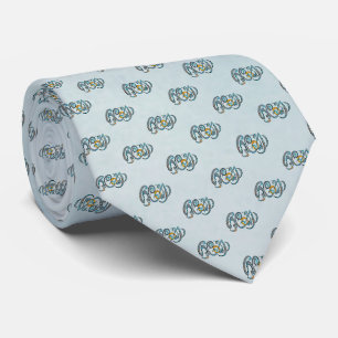 Sri Lanka Wording hand-painted typography Neck Tie