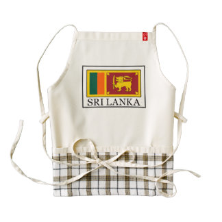 Sri Lanka Zazzle HEART Apron