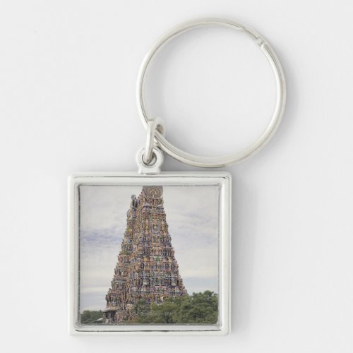 Sri Meenakshi Amman Temple Madurai Tamil Nadu Keychain