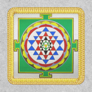 Sri Yantra - Accurate Colors Patch