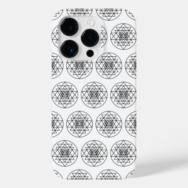 Sri Yantra Case-Mate iPhone Case (Back)