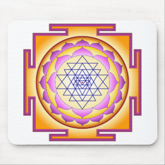 Sri Yantra Chakra Shiva Shakti Navayoni Goddess Mouse Pad