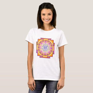 Sri Yantra Chakra Shiva Shakti Navayoni Goddess T-Shirt