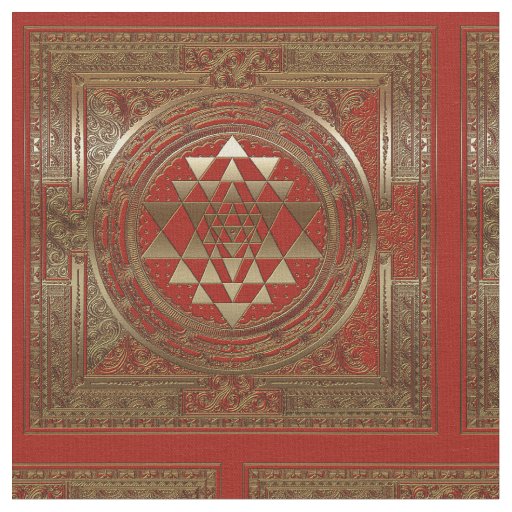 Sri Yantra - Cotton Fabric