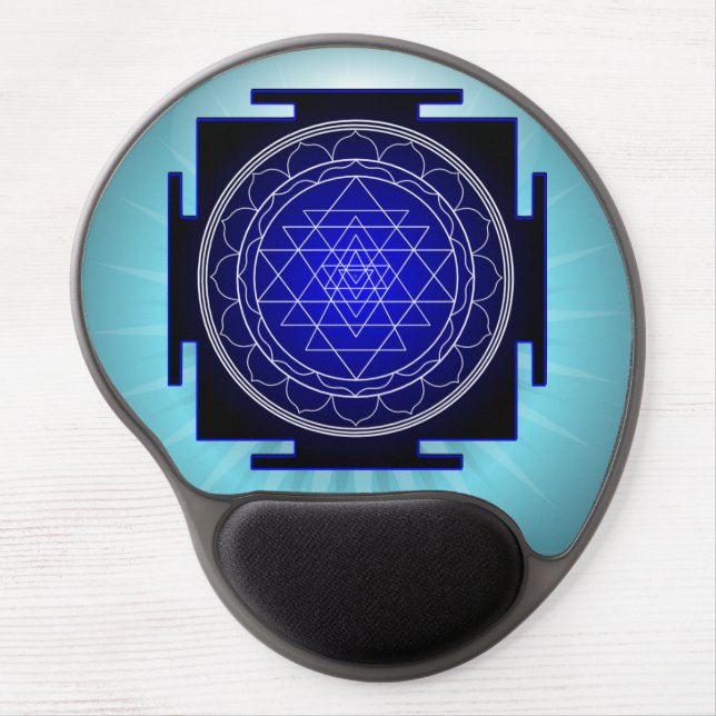 sri yantra gel mousepad (Front)
