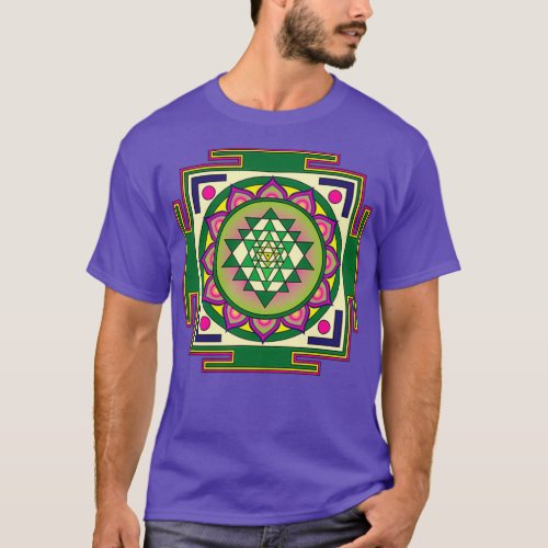 Sri Yantra Mandala T_Shirt