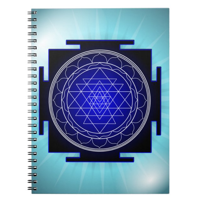 sri yantra notebook (Front)