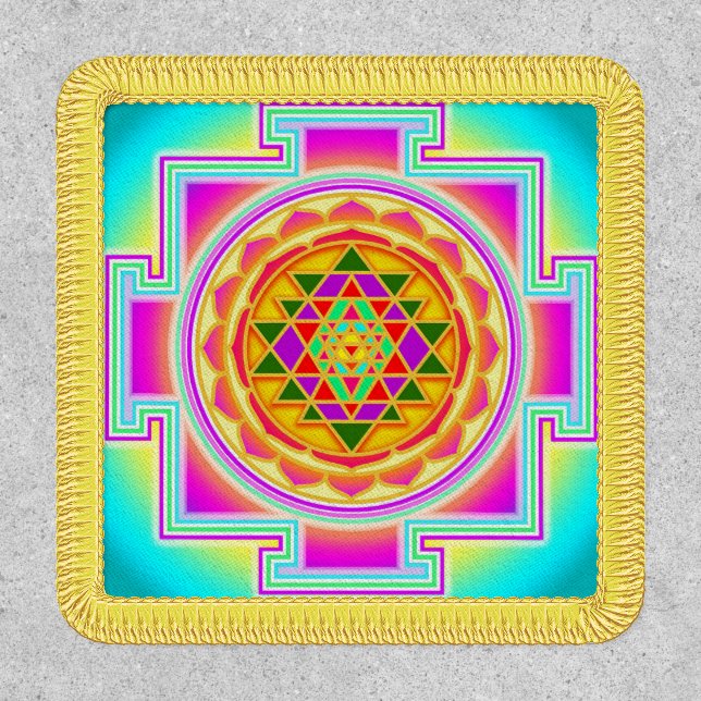 Sri Yantra Patch (Front)