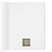 Sri Yantra Purple Sun - Greeting Card (Inside (Right))