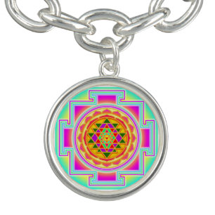 Sri Yantra Sacred Geometry Bracelet