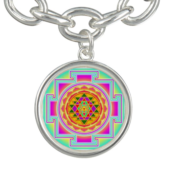 Sri Yantra Sacred Geometry Bracelet (Design)