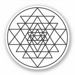 Sri Yantra Sticker