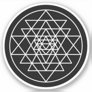 Sri Yantra Sticker