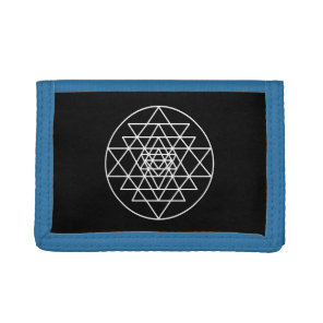 Sri Yantra Tri-fold Wallet