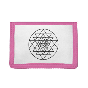 Sri Yantra Tri-fold Wallet