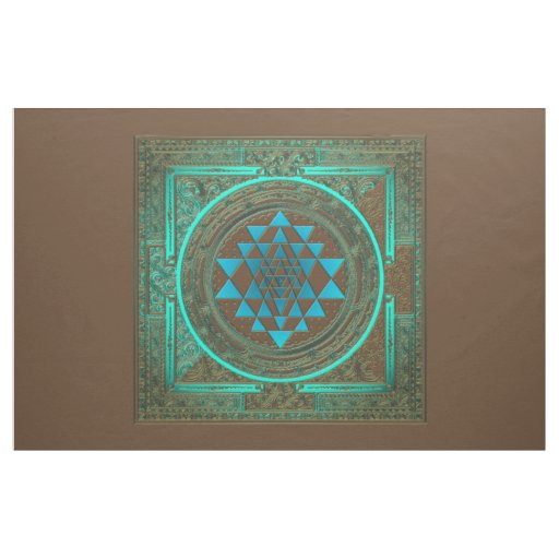 Sri Yantra Water Glow - Fabric