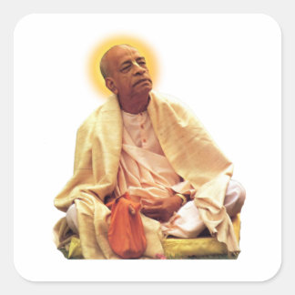 Srila Prabhupada ji Square Sticker