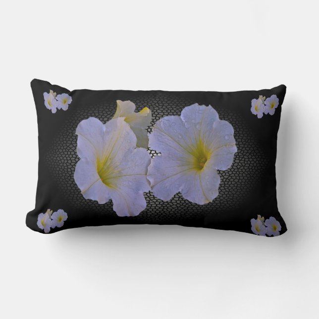 Sring Flowers Lumbar Pillow (Front)