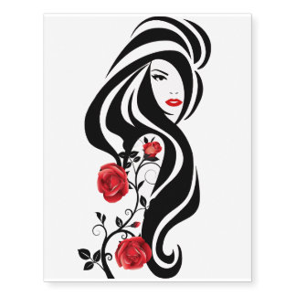 Srita rose temporary tattoos