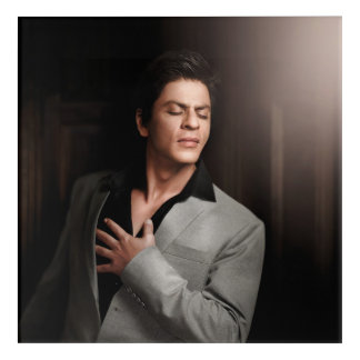 SRK Shahrukh Khan King Of Bollywood Acrylic Print