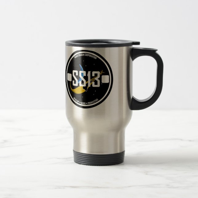 SS13 Issue Coffee Flask Travel Mug (Right)