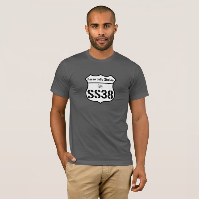 SS38: Passo dello Stelvio T-Shirt (Front Full)