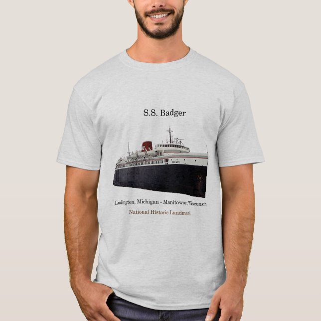 SS Badger National Historic Landmark shirt (Front)
