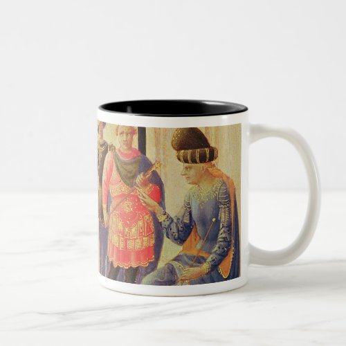 SS Cosmas and Damian Before Diocletian Two_Tone Coffee Mug