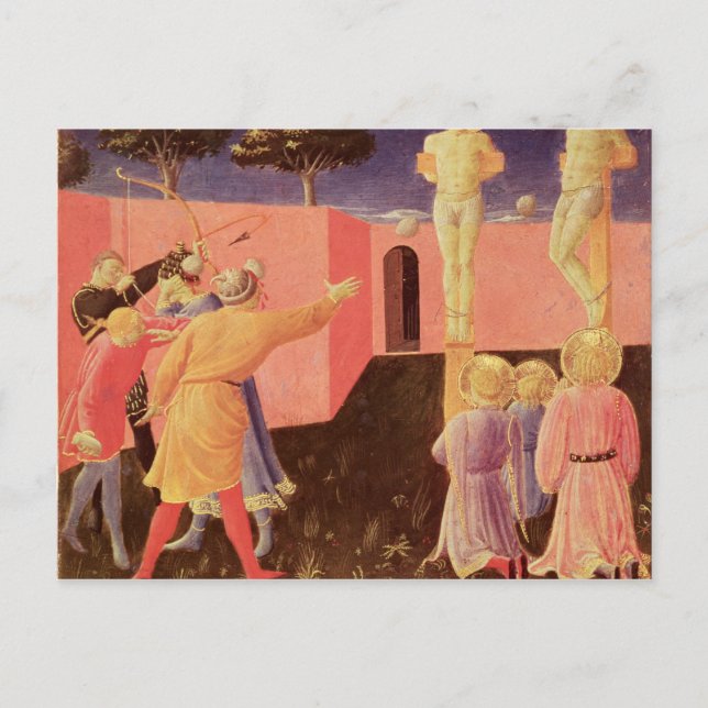 SS. Cosmas and Damian Postcard (Front)