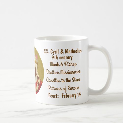 SS Cyril  Methodius M 001 Coffee Mug 1b