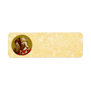 SS. Cyril & Methodius (M 001) Parchment Label